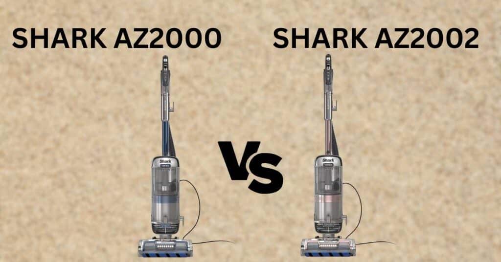 SHARK AZ2000 VS AZ2002