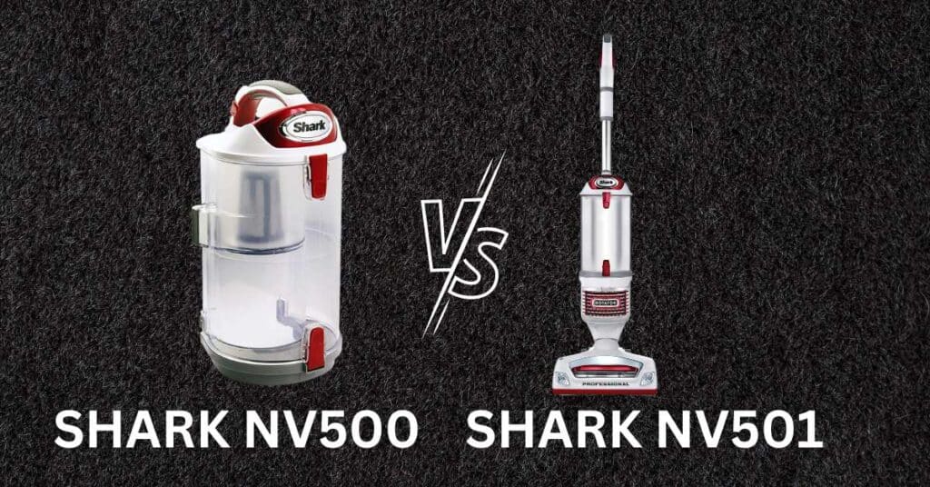 SHARK NV500 VS NV501