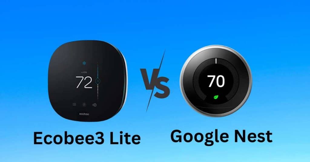 Ecobee3 Lite vs Google Nest